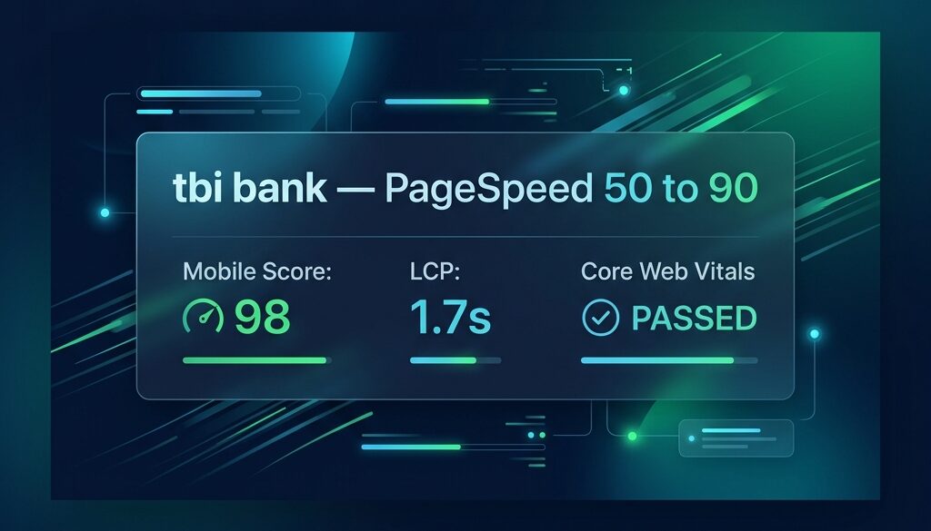 tbi bank PageSpeed Case Study Featured Widescreen tbi bank PageSpeed Case Study Featured Widescreen